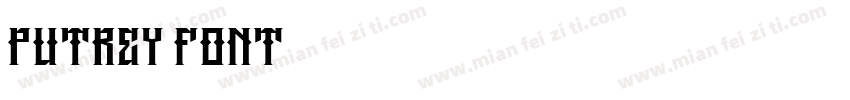 putrey font字体转换